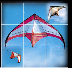 level 7 sport kite - click here for close up