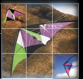 xtro sport kite - click here for close up